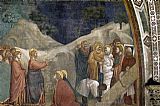 Famous Mary Paintings - Life of Mary Magdalene Raising of Lazarus By Giotto di Bondone